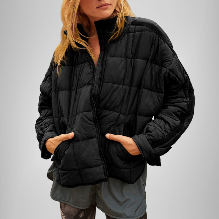 Novalie™ – Lightweight Compact Zip Puffer Jacket