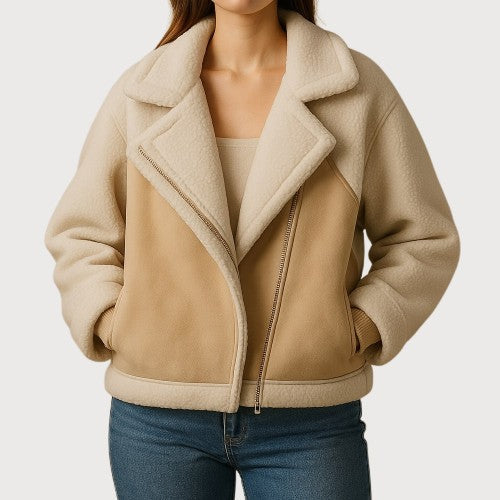 Ella Luxe Suede Jacket