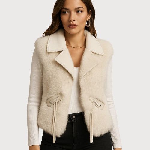 Tiphaine | Luxe Fur Gilet
