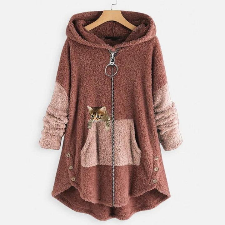 Vanda | Warm and soft jacket, as cuddly as a teddy bear