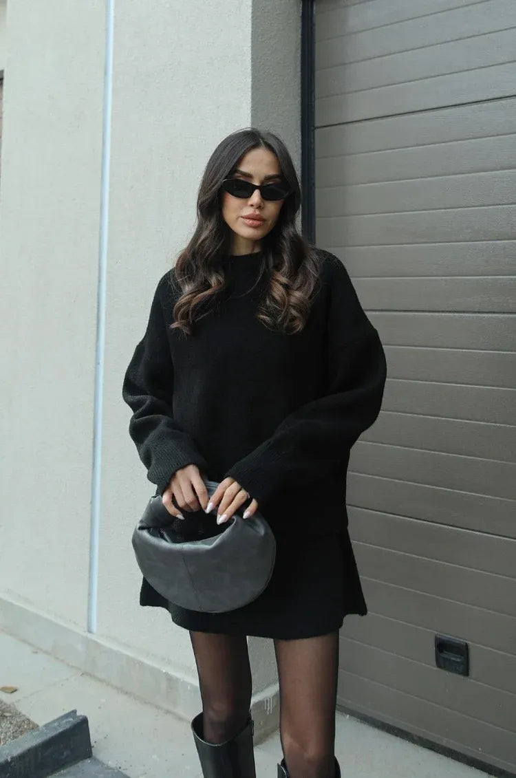 Zoey | Luxurious Knit Sweater Dress