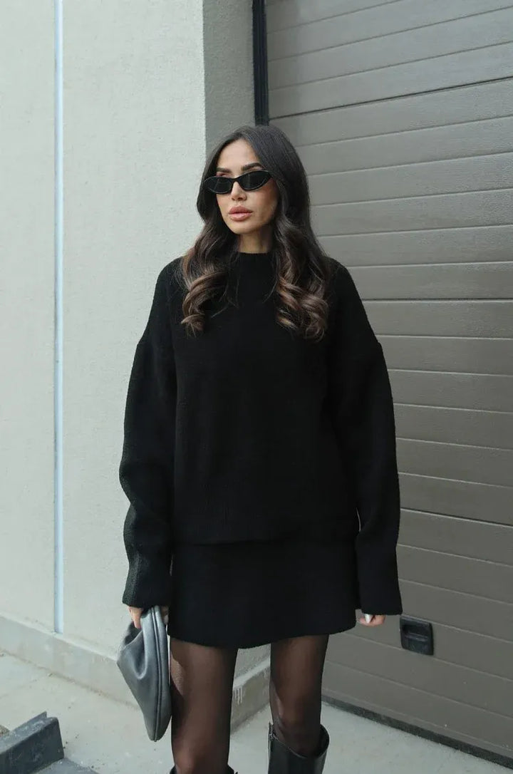 Zoey | Luxurious Knit Sweater Dress