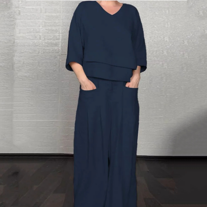 Joanne™ – Relaxed Fit 2-Piece Set for Effortless Everyday Elegance