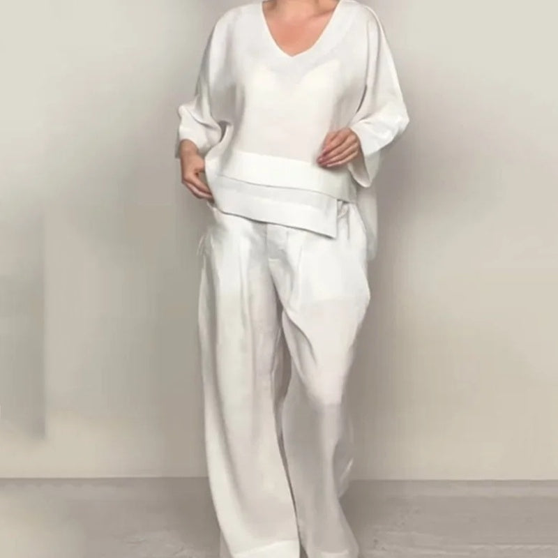 Joanne™ – Relaxed Fit 2-Piece Set for Effortless Everyday Elegance