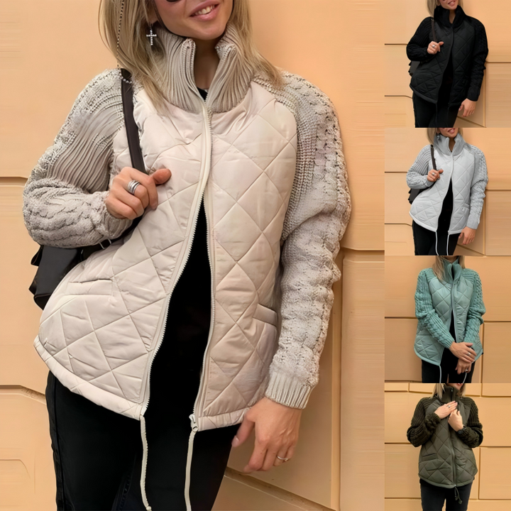 Kaia™ | Soft-Knit Puffer Jacket