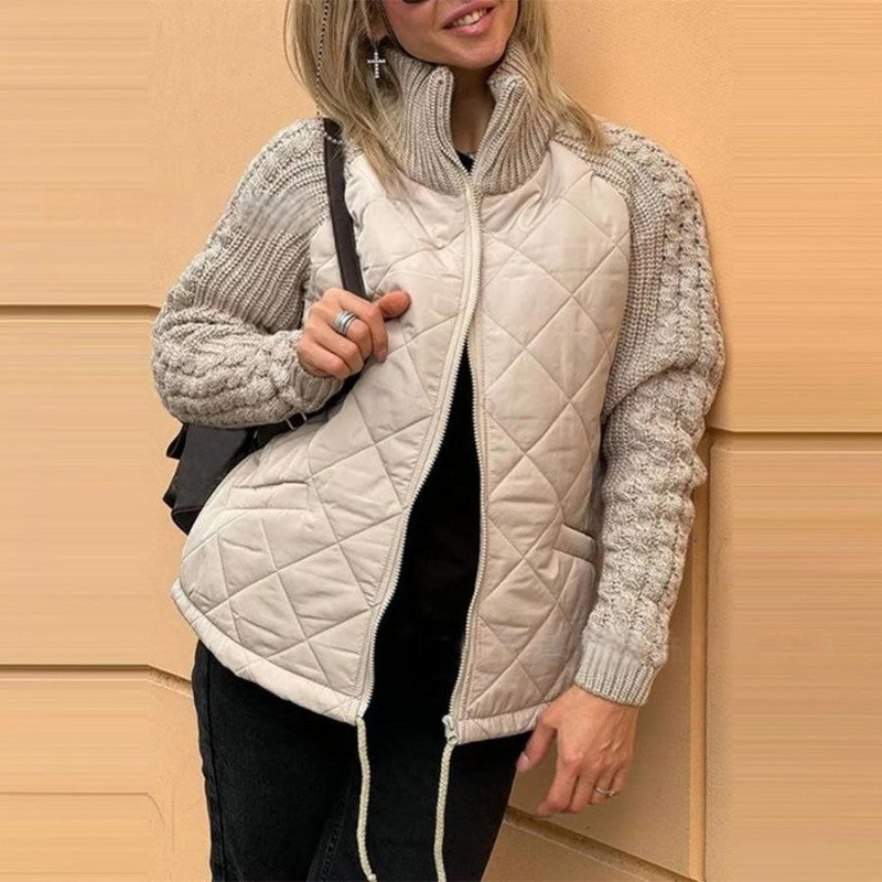 Kaia™ | Soft-Knit Puffer Jacket