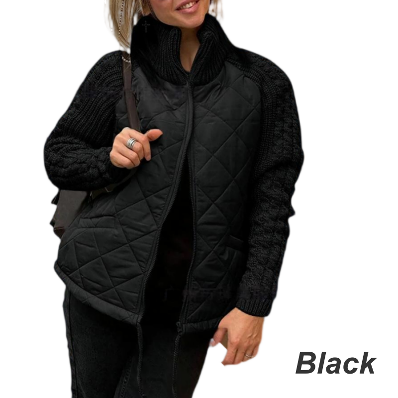 Kaia™ | Soft-Knit Puffer Jacket