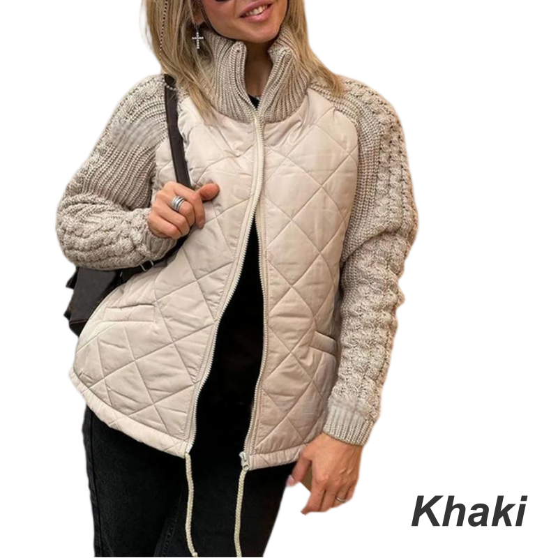 Kaia™ | Soft-Knit Puffer Jacket