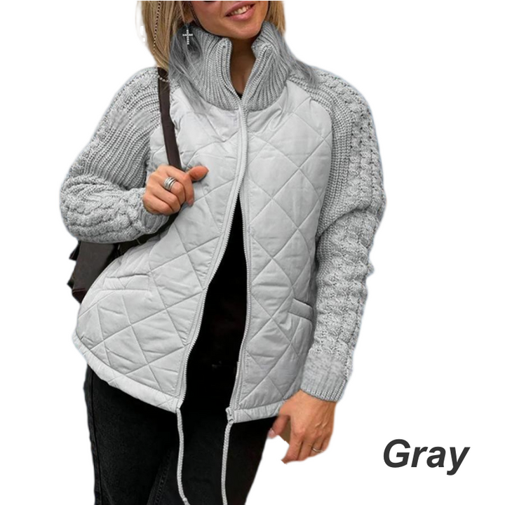 Kaia™ | Soft-Knit Puffer Jacket