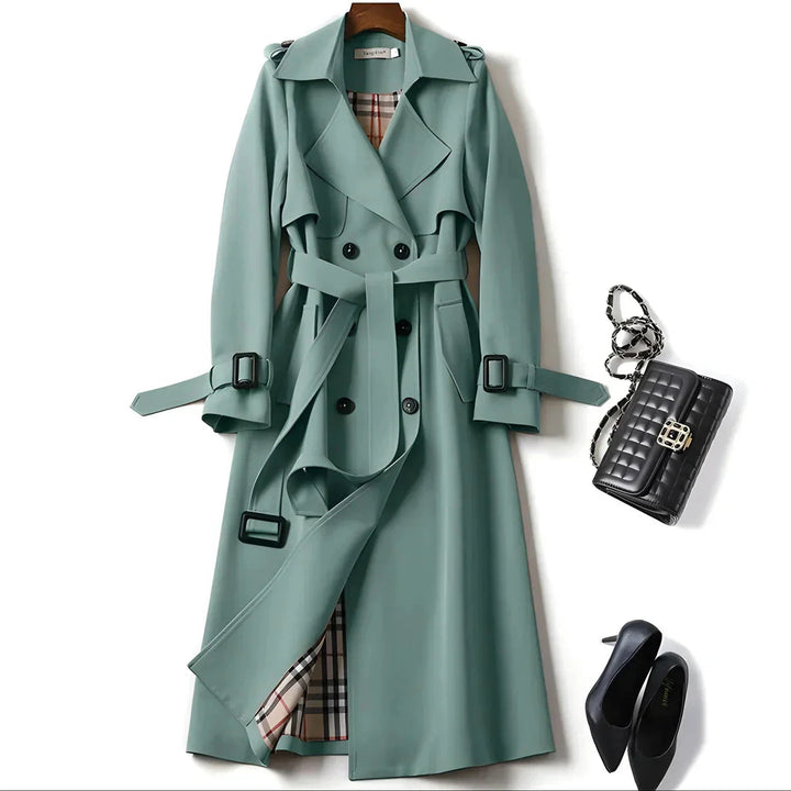 Sabrina™ | Belted Water-Resistant Trench Coat Trench Coat